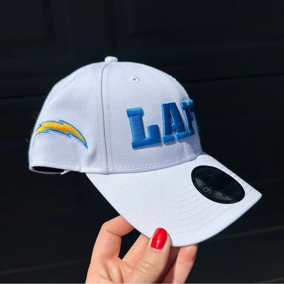 NEW New Era Los Angeles Chargers LAFD Fires 9Forty Adjustable Hat - Picture 2 of 6